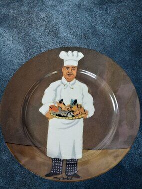 Guy Buffet Collection GBC Bouillabaisse Porcelain Salad Bread Dessert Plate